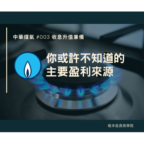 【香港中華煤氣 #003 — 盈利全拆解】